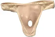 [ALEPXS] Hiding Gaff Silicone Panties Skin-Friendly Crossdresser Camel Toe Panty Nightclub Party,L