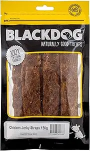 BLACKDOG Chicken Jerky Straps -150g, All