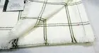 Threshold Green Grid Table Runner 16"x60"
