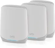 NETGEAR Orbi Whole Home Wifi 6 Tri-Band Mesh System (RBK763S) | AX5400 Wirele...