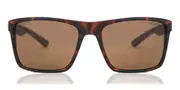 Dirty Dog Volcano Polarized 53434 Men's Sunglasses Tortoiseshell Size 57