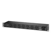 APC SurgeArrest Performance Rack PDU/Power Board, 1U, 230V/11A Input, 7x Aus Out