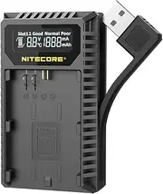 NITECORE UCN3 USB Camera Battery Charger for Canon LP-E6N Batteries