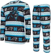 NFL Winter Xmas Pyjama Set - Carolina Panthers - XXL