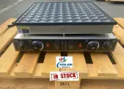 NEW 100 Pcs Mini Pancake Machine Nonstick Electric Poffertjes Baker Dutch Maker