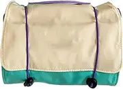 [Generico] Detachable Travel Cosmetic Bag Multipurpose Storage Organizer, Fashionable Cosmetic Pouch for Makeup Brushes, Skincare, Toiletries, Portable Travel Organizer for Beauty Items, beige, riferimento