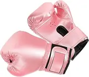 JOINPAYA 1Pair Kickboxing Gloves Durable PU Sparring Gloves for Breathable Training Mitts for Punching Kickboxing Practice for Fitness Workouts and Sandbag Training