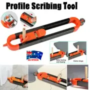 Profile Scribing Contour Gauge Ruler with Lock Precise Carpenter Measuring Tool~