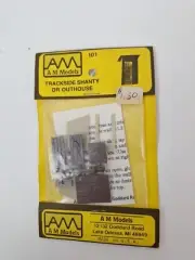 AM Models #101 Trackside Shanty or Outhouse New Old Stock