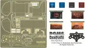 Blade Runner Spinner Police Car 1/24 Scale Photoetch Set: 181FU08P