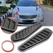 For Toyota Camry 86 Front Black Air Flow Vent Bonnet Hood Scoop Decor Cover Trim