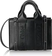 [Chloe] CHC23UP237 I60 001 Women's Tote Bag, Black, Black, Free Size