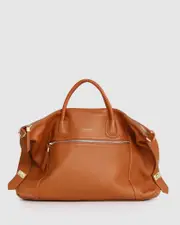 [Belle & Bloom] Wild Heart Weekender Bag - Camel