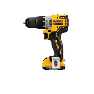 【DEWALT 得偉】12V無碳刷震動電鑽調扭起子機 3.0(DCD 706L2)