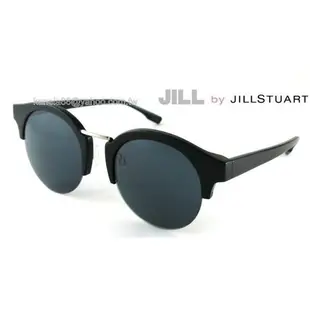 # 嚴選眼鏡 JILL BY JILL STUART 黑色太陽眼鏡 圓框 半框 公司貨 JB20006 1