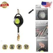 20FT Retractable Lifeline with Shock Absorption – Dependable Fall Arrest Gear
