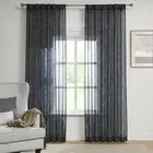 NEW KOO Botanicals Paisley Concealed Tab Top Sheer Curtains By Spotlight