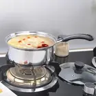 Stainless Steel Cooking Pan Instant Noodle Pot Soup Cooking Pot Random