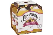 Bundaberg Sparkling Passionfruit Drink 375ml X4 Pack