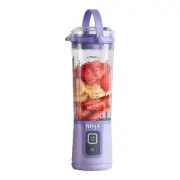 Ninja Blast 18oz Portable Blender with Flat Lid and Blade Cover-Lavender-NEW