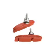 Kool Stop Eagle Claw 2 Bicycle Brake Pads Threaded Post Salmon Mountain Touring