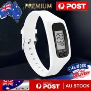 LED Pedometer Bracelet Wrist Calorie Counters Step Counter Watch for Men Women