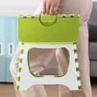 Plastic Bathroom Chair Space-saving Step Stool Folding Small Stool Household