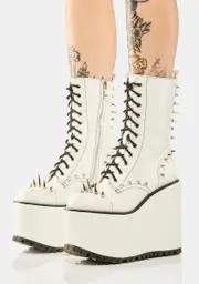 [Current Mood] Radical Riot Spiked Platform Boots