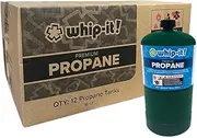 Whip It Propane 12 pack premium camping outdoor campfire torch stove lantern fuel
