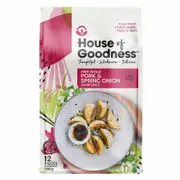 Organic Pork and Spring Onion Gourmet Dumplings - Fresh, healthy organic delivery | Doorstep Organics