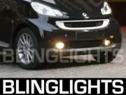 Xenon Fog Lamps Driving Lights Kit for 2008-2016 Smart Fortwo W164 W204 W216 W45 (for: Smart)
