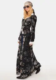 [Current Mood] Midnight Lean On Me Velvet Duster