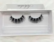 False Strip Eyelashes #18 Russian Lashes 3D Faux Mink C/D Curl Full Volume Glam