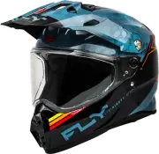 Fly Racing 73-7030M Trekker Kryptek Conceal Helmet (2024) Md Slate/Black/Red