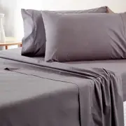 Sheridan Everyday Cotton 250tc Sheet Set - in Charcoal