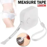 1.5m Retractable Body Measuring Soft Ruler Sewing Cloth Tailor Tape Measure Tool