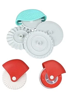 Pastry Wheel Decorator andCutter, 6Pcs Pie Wheel, Pastry Wheel Roll, Pie Crust