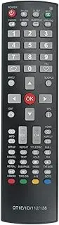 New QT1E QT1D QT112 QT138 Replaced Remote Control fit for Soniq LCD LED Smart TV & Plasma TV S65UX16A U65ZX16A S65UX16A-AU L42D11A L42D11A-AU E16Z11A E16Z11B E22Z11A E22Z11B E22Z11C E23Z11B E26Z11B