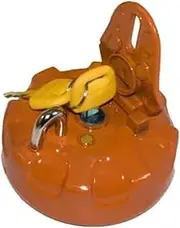 XEBRAD For with ZAX EX200 for TALUADA, Anti-Theft oil Oil Fuel Tank Cap Cover with Keys Excavator Fuel Tank Cap