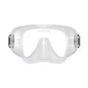 ScubaPro Trinidad Mask Scuba Free Diving Snorkeling Spear Fishing CLEAR Silicone