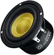 CHOOYO 50W Woofer Subwoofer Super Bass Speaker 3 Inch 4Ohm HiFi Fiberglass Fabric Speaker Speaker DIY 1 Personal Computer