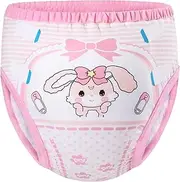LittleForBig Soft Cotton Underwear Comfortable Washable Reusable Adult Training Pants - Baby Usagi