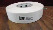 1-1/2 x 1" Zebra OEM qty 5180 Thermal Barcode Labels 7-1/2" roll 3" core 72280