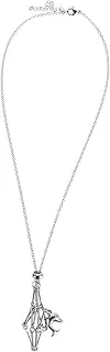 [TOKIDNY] Crystal Macrame Necklace with Adjustable Stylish Stone Holder Pendant for Versatile Jewelry Display Unique Weaving Technique for Crystals