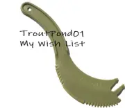 Tupperware Vtg Gadget Sli Saw All Tomato Knife Slicer Olive Fork Olive Green