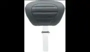 Mustang Black w Gray Stitch Deluxe Driver Backrest Freewheeler 2015-2021
