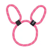 ZippyPaws ZippyRope Bunny Interactive Durable Rope Toy for Dogs