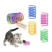 Andiker Cat Spiral Spring 12 Pc Cat Creative Toy to Kill Time and Keep Fit In...