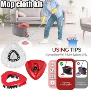 Replacement Mop HEAD For O-Cedar Spin Mop Easy Clean Wring+Brush+mop base