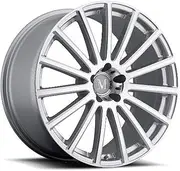 Mandrus ROTEC Silver Wheel with Painted Finish (18 x 9.5 inches /5 x 112 mm, 25 mm Offset)